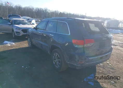 2014 Jeep Grand Cherokee Limited z USA, uszkodzony, nr VIN 1C4RJFBG9EC399823